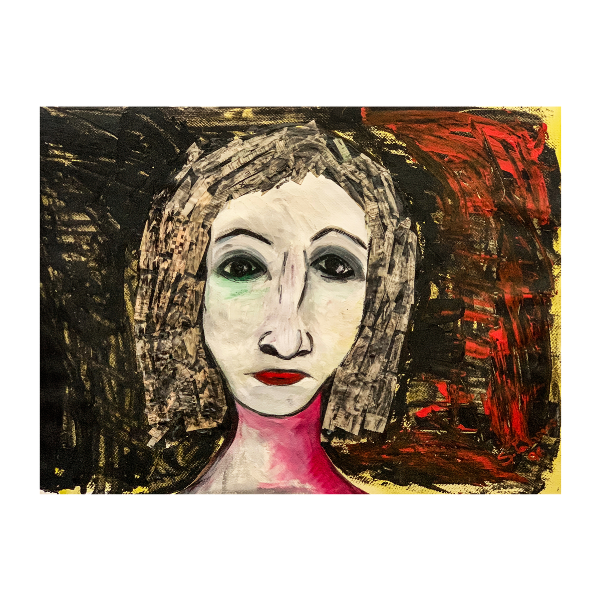 Regina fine art portrait print by Sara Palacios featuring gallery-quality Giclée printing on museum-grade archival paper