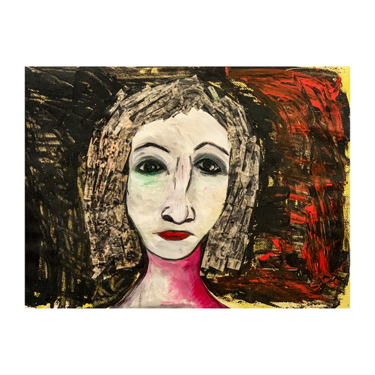 Regina fine art portrait print by Sara Palacios featuring gallery-quality Giclée printing on museum-grade archival paper